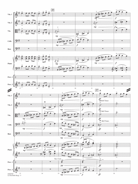 Let The Bells Ring! - Conductor Score (Full Score)