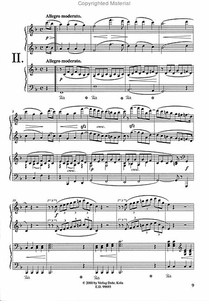 Zwei kleine Sonaten (Sonatinen) für Klavier zu vier Händen op. 6