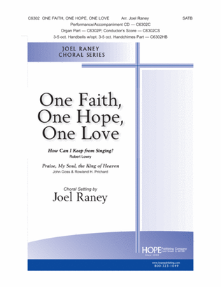 Book cover for One Faith, One Hope, One Love