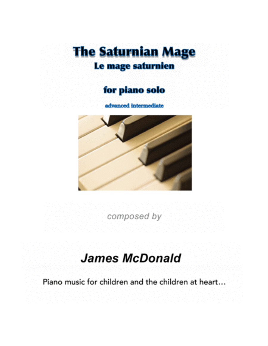 The Saturnian Mage The Saturnian Mage Piano Solo scores gallery preview page 1