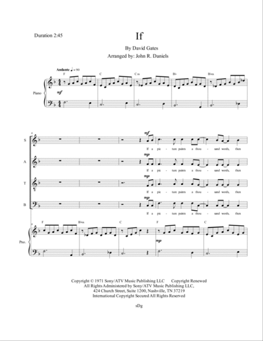 If 4-Part scores gallery preview page 3