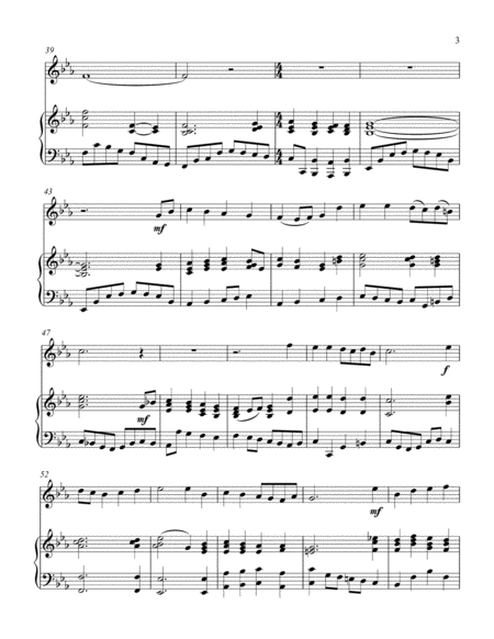 A Savior's Love (treble C instrument solo) image number null