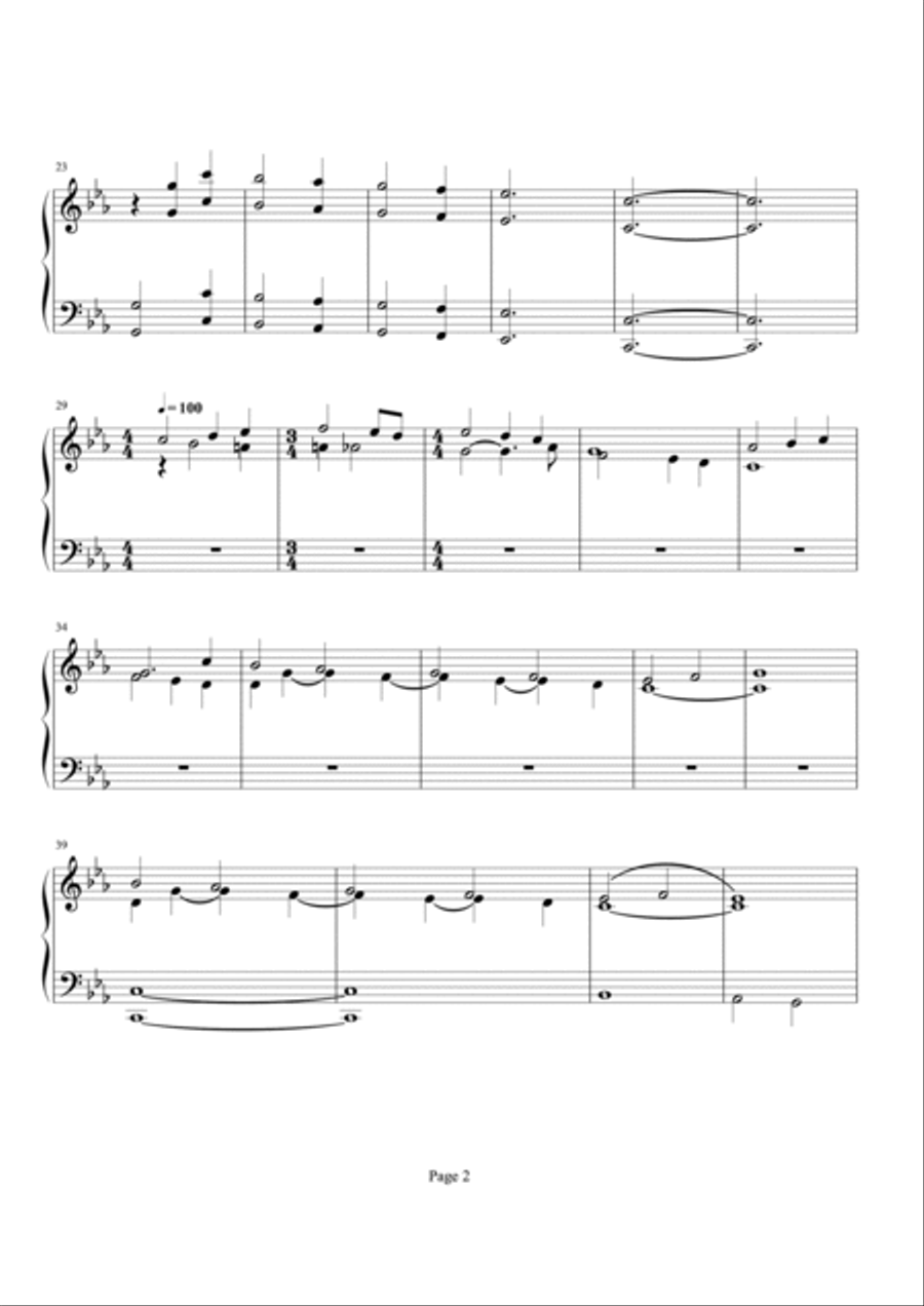 The Passion Piano Solo scores gallery preview page 3