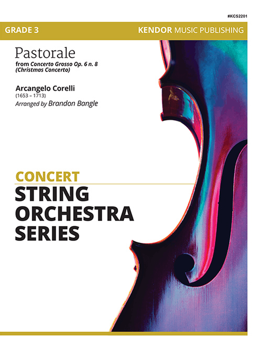Pastorale (Score) Pastorale (Score) String Orchestra scores gallery preview page 1