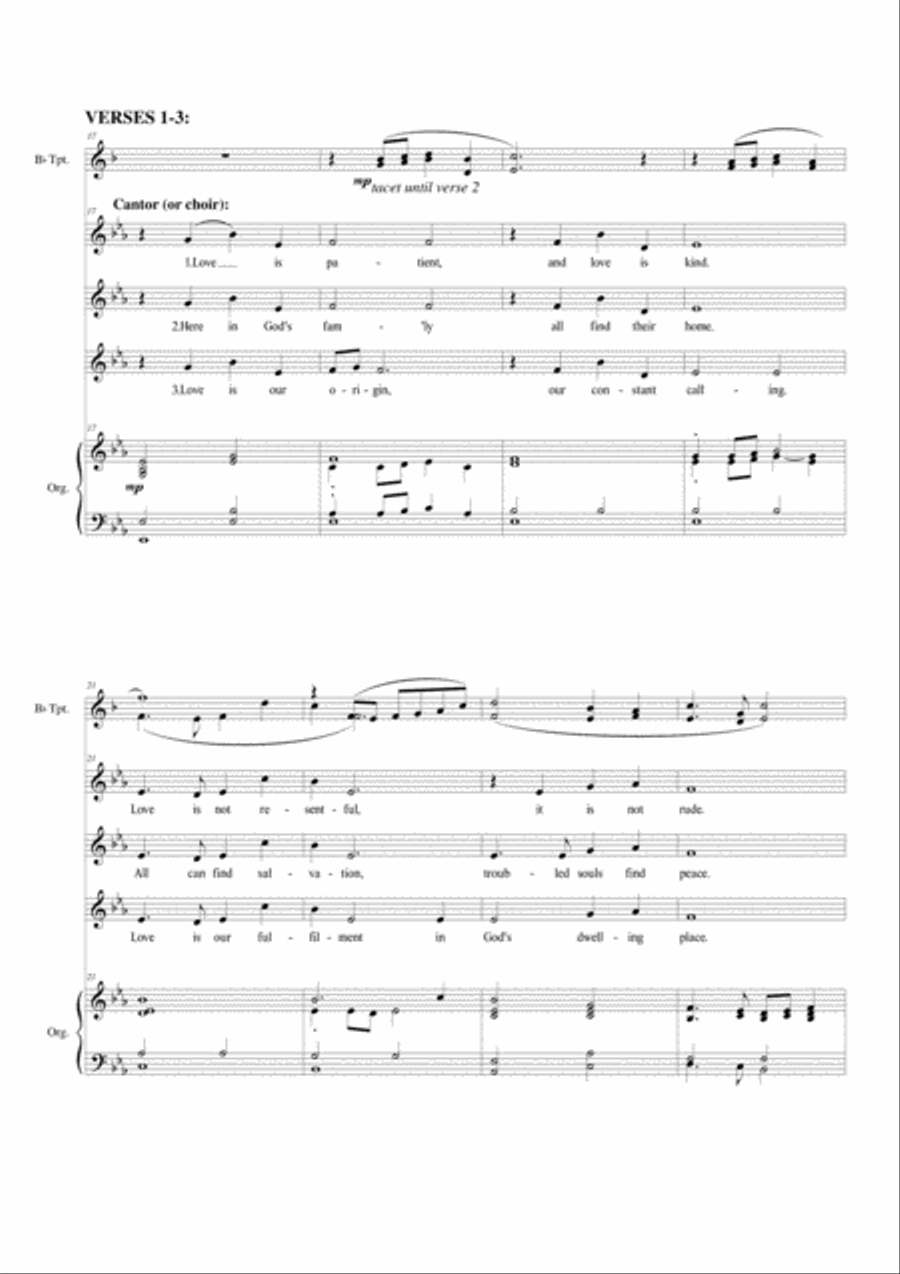 A Joy for All the Earth 4-Part scores gallery preview page 3