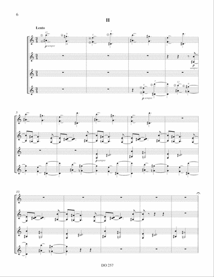 Objets futiles Objets futiles Guitar Ensemble scores gallery preview page 6