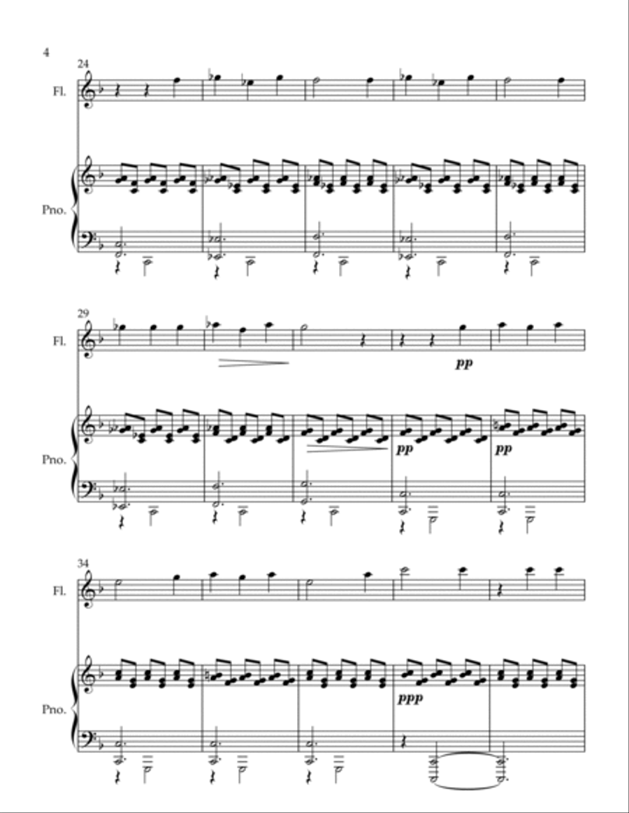 The Sea Princess Flute Solo scores gallery preview page 4