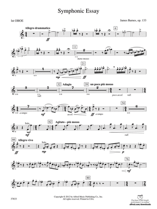 Symphonic Essay: Oboe