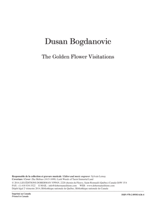 Book cover for The Golden Flower Visitations