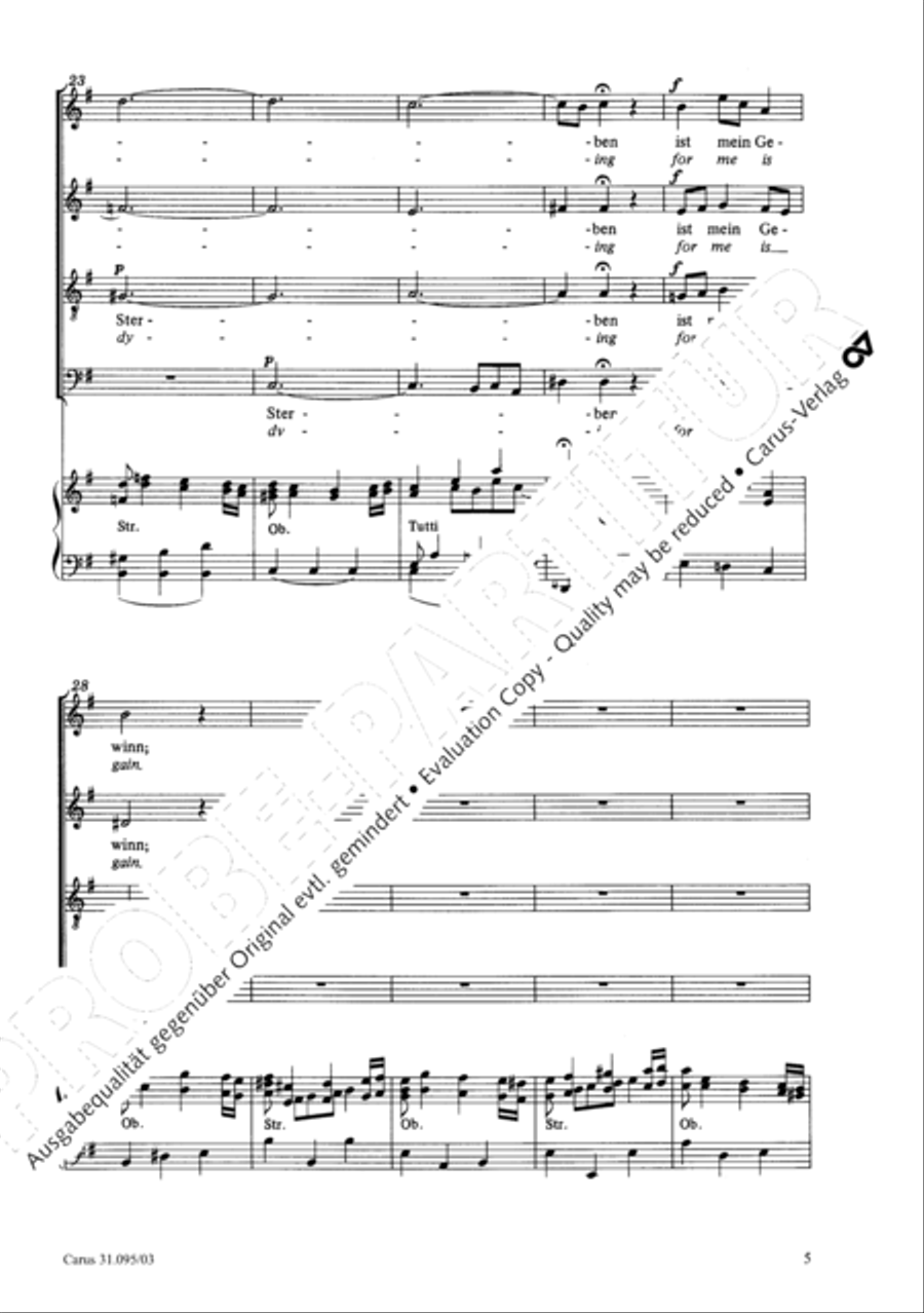 For me to live is Jesus (Christus, der ist mein Leben) STB scores gallery preview page 6
