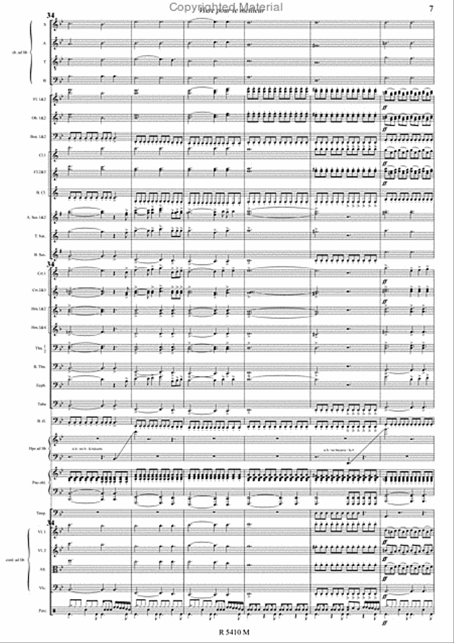 Vivre pour le meilleur Vivre pour le meilleur Concert Band scores gallery preview page 8