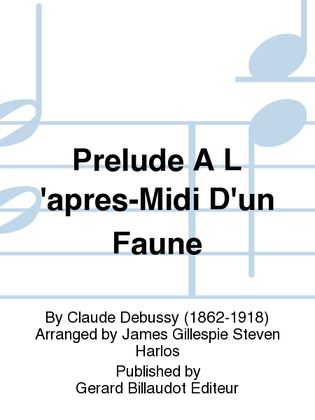 Book cover for Prelude A L'Apres-Midi D'Un Faune