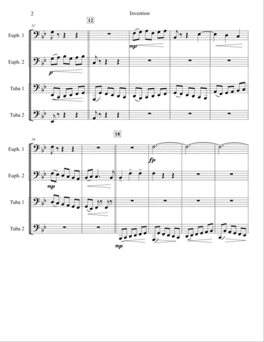Invention Invention Small Ensemble scores gallery preview page 3