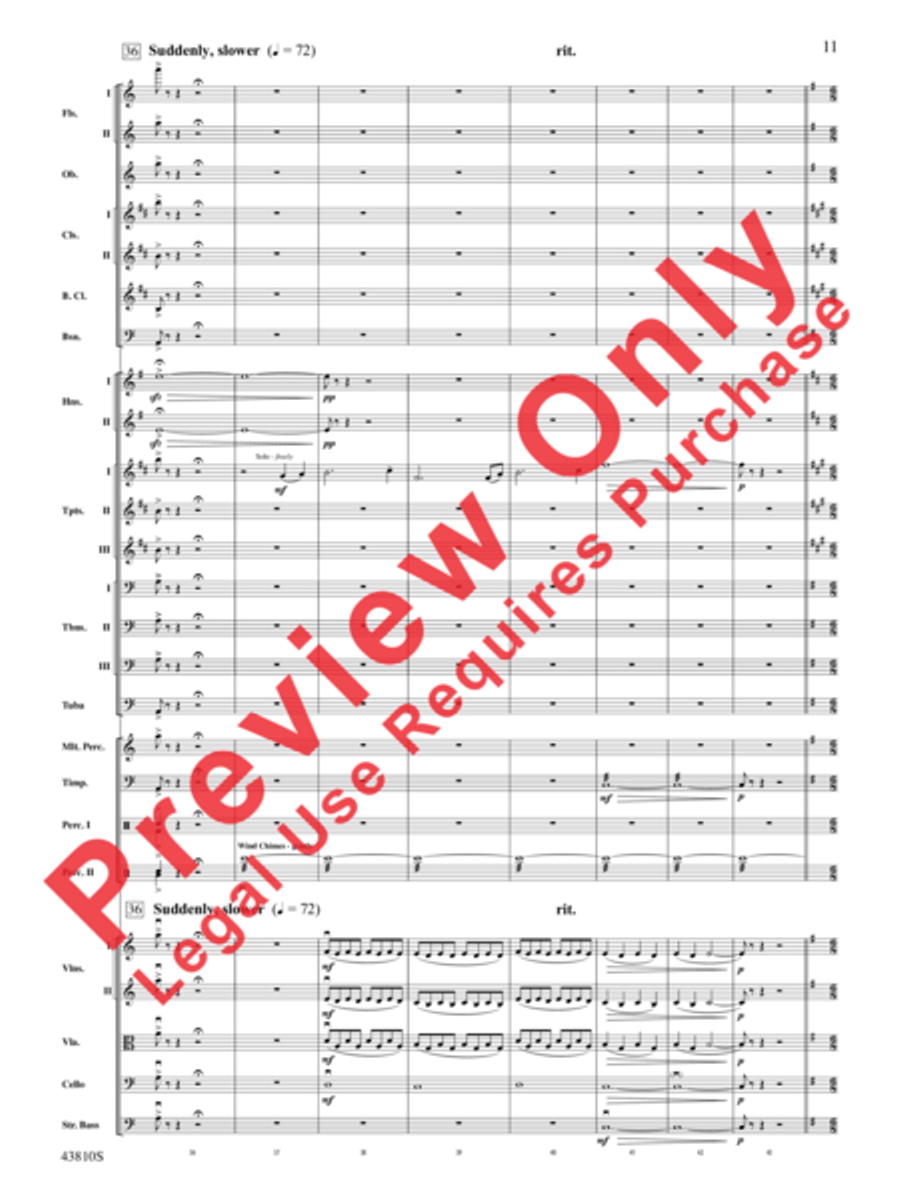 Rocky Broadway Full Orchestra scores gallery preview page 12