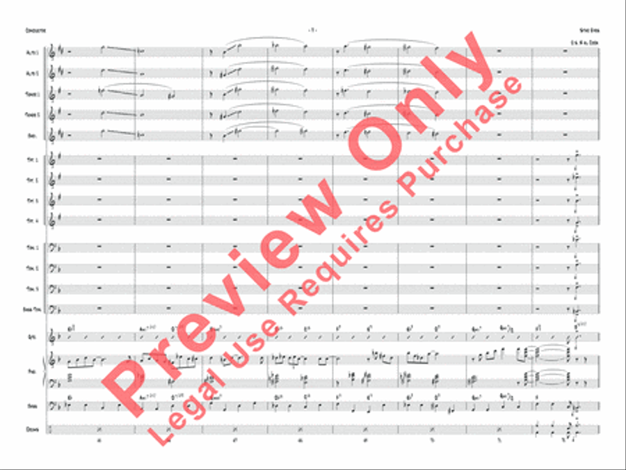 Star Eyes Star Eyes Jazz Ensemble scores gallery preview page 22