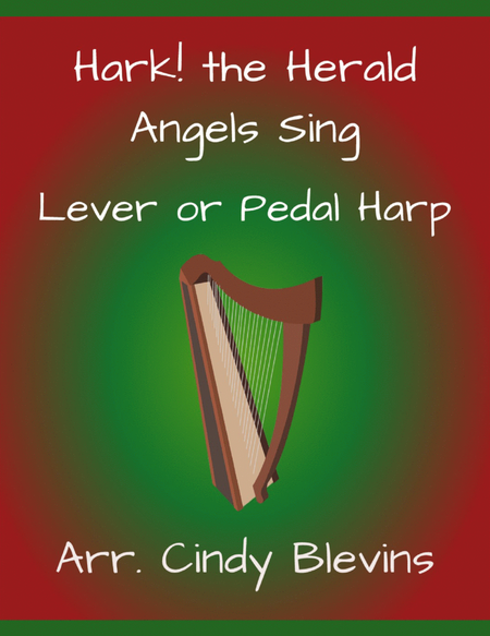 Hark! The Herald Angels Sing, for Lever or Pedal Harp image number null