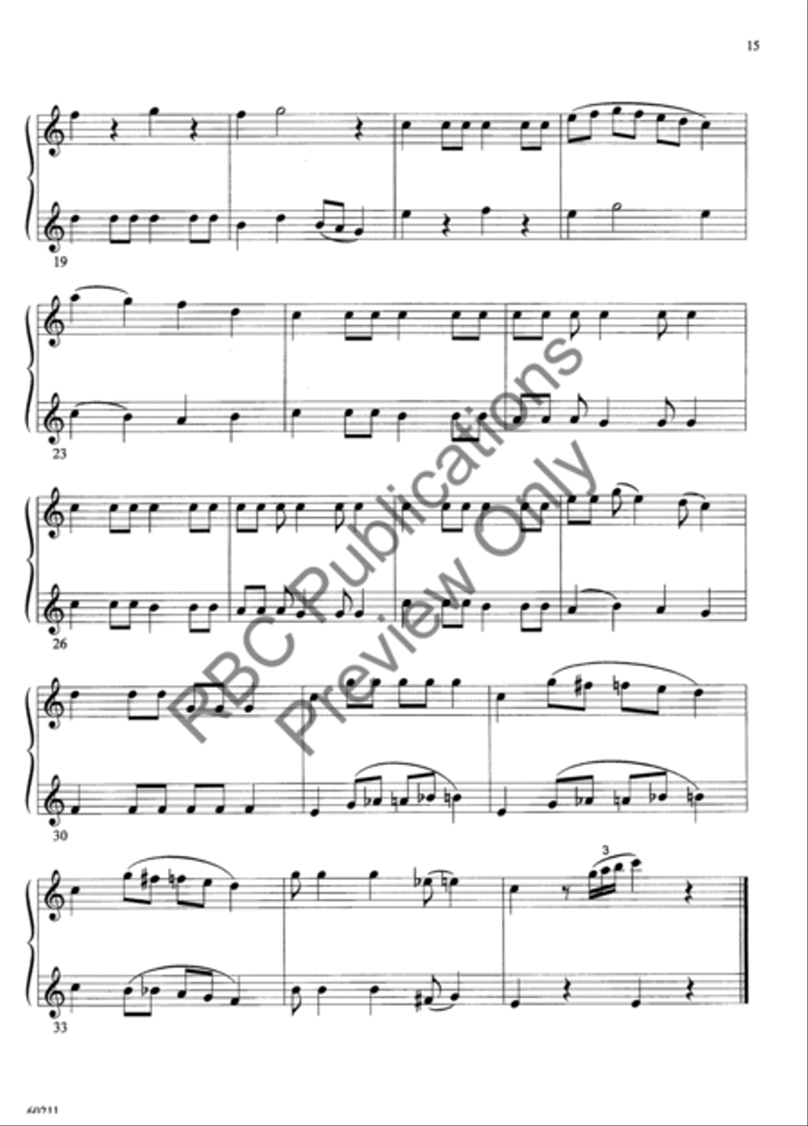 Clarinet Duets Vol 1 Choir scores gallery preview page 18