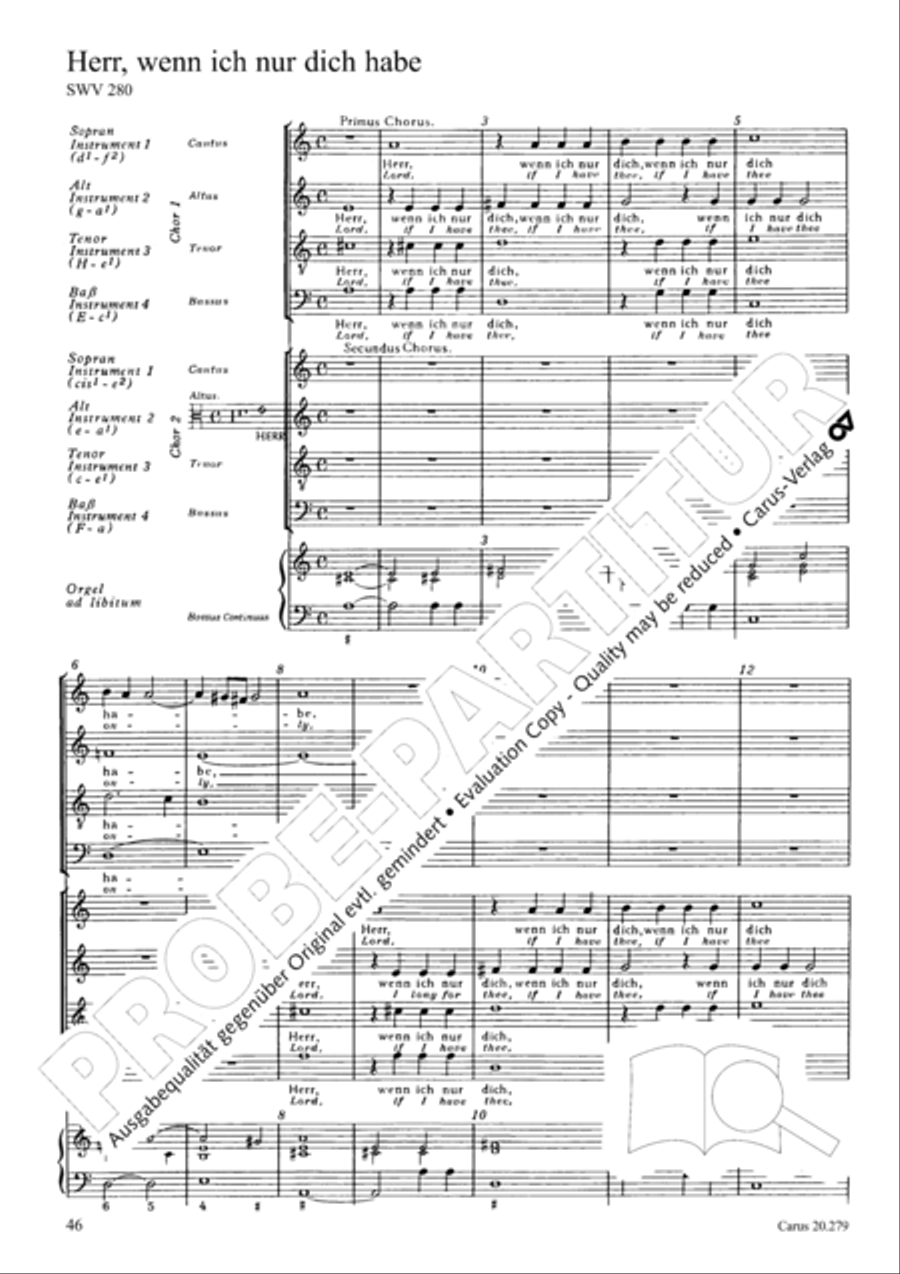 Musikalische Exequien I-III Score scores gallery preview page 49