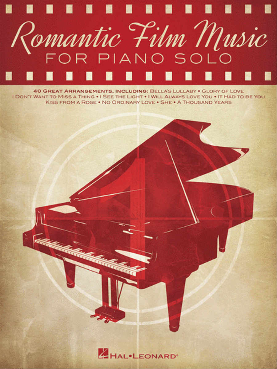 Romantic Film Music Piano Solo scores gallery preview page 1
