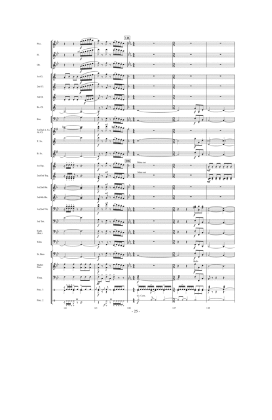 Moonscape Concert Band scores gallery preview page 24