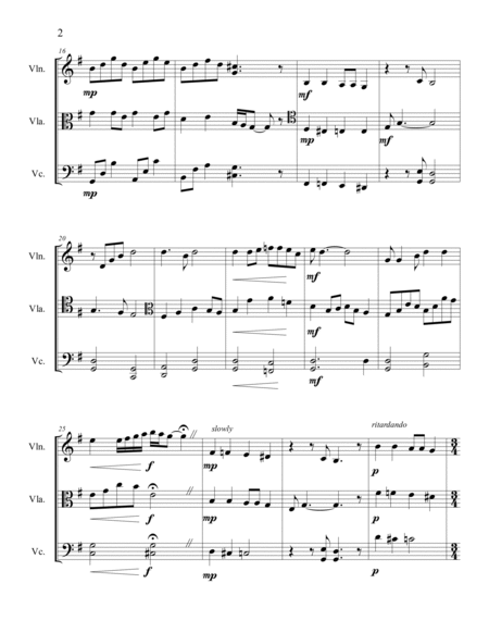 Shepherd Serenade for String Trio image number null