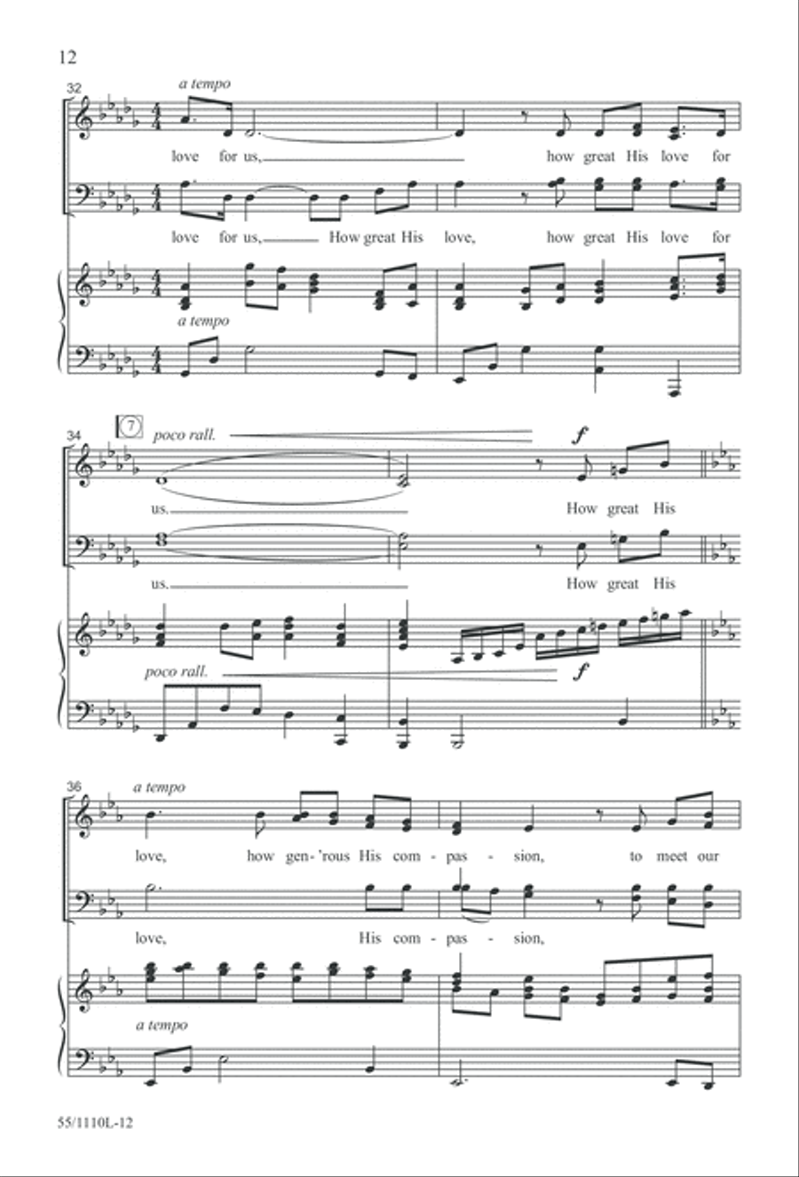 The Living Last Supper 4-Part scores gallery preview page 13