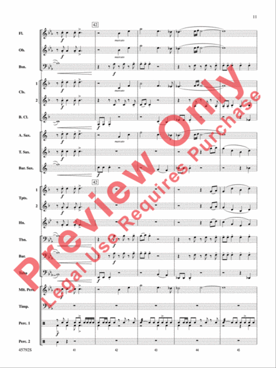First Sun First Sun Concert Band scores gallery preview page 12