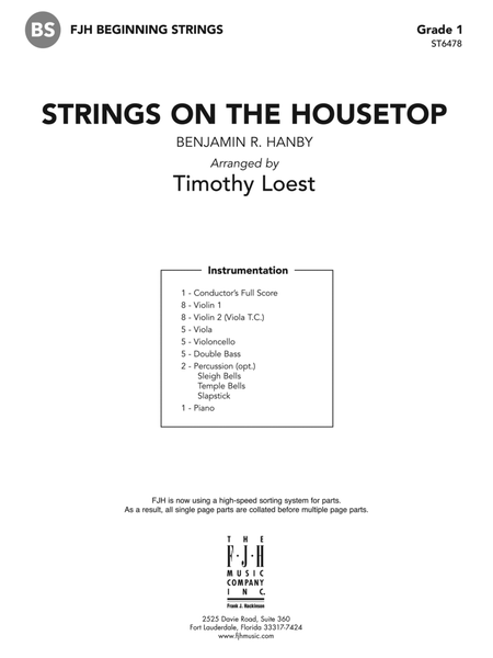 Strings on the Housetop: Score