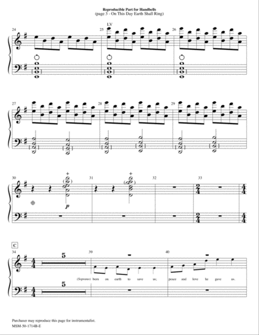 On This Day Earth Shall Ring Choir scores gallery preview page 5