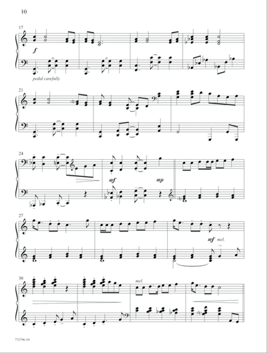 Crucified and Triumphant King! Piano Solo scores gallery preview page 5