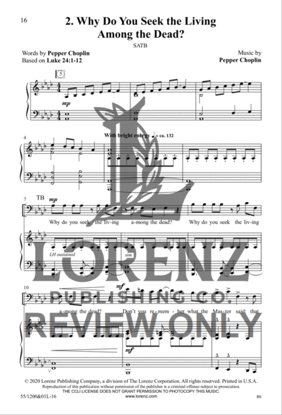Once Upon a Morning Once Upon a Morning 4-Part scores gallery preview page 12