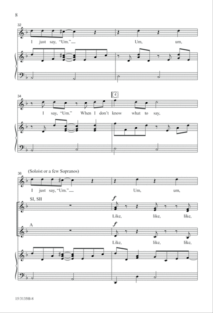 Like, I Like to Say Like Like, I Like to Say Like SSA scores gallery preview page 9