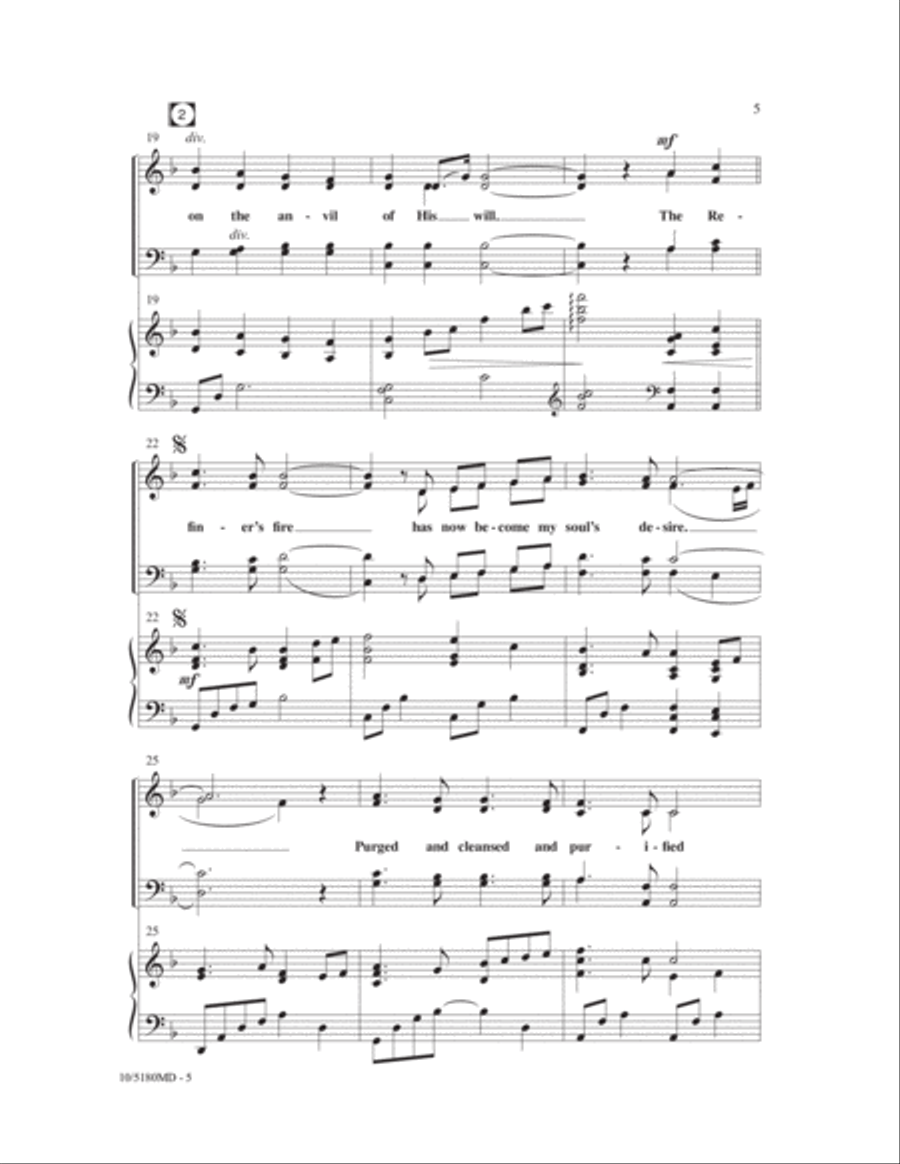 The Refiner's Fire 4-Part scores gallery preview page 4