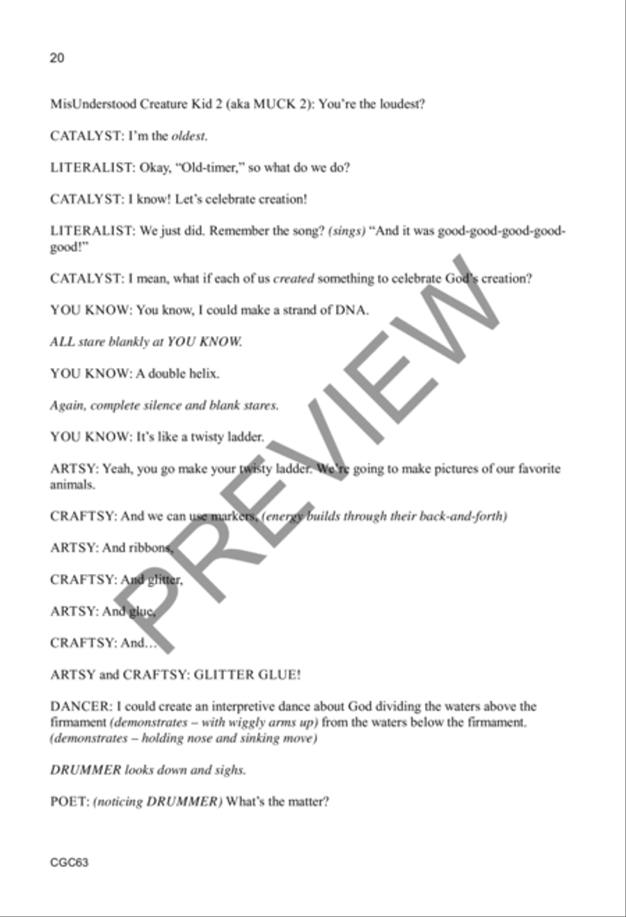 In the Image Preview Kit (Score & CD) Unison Choir scores gallery preview page 12