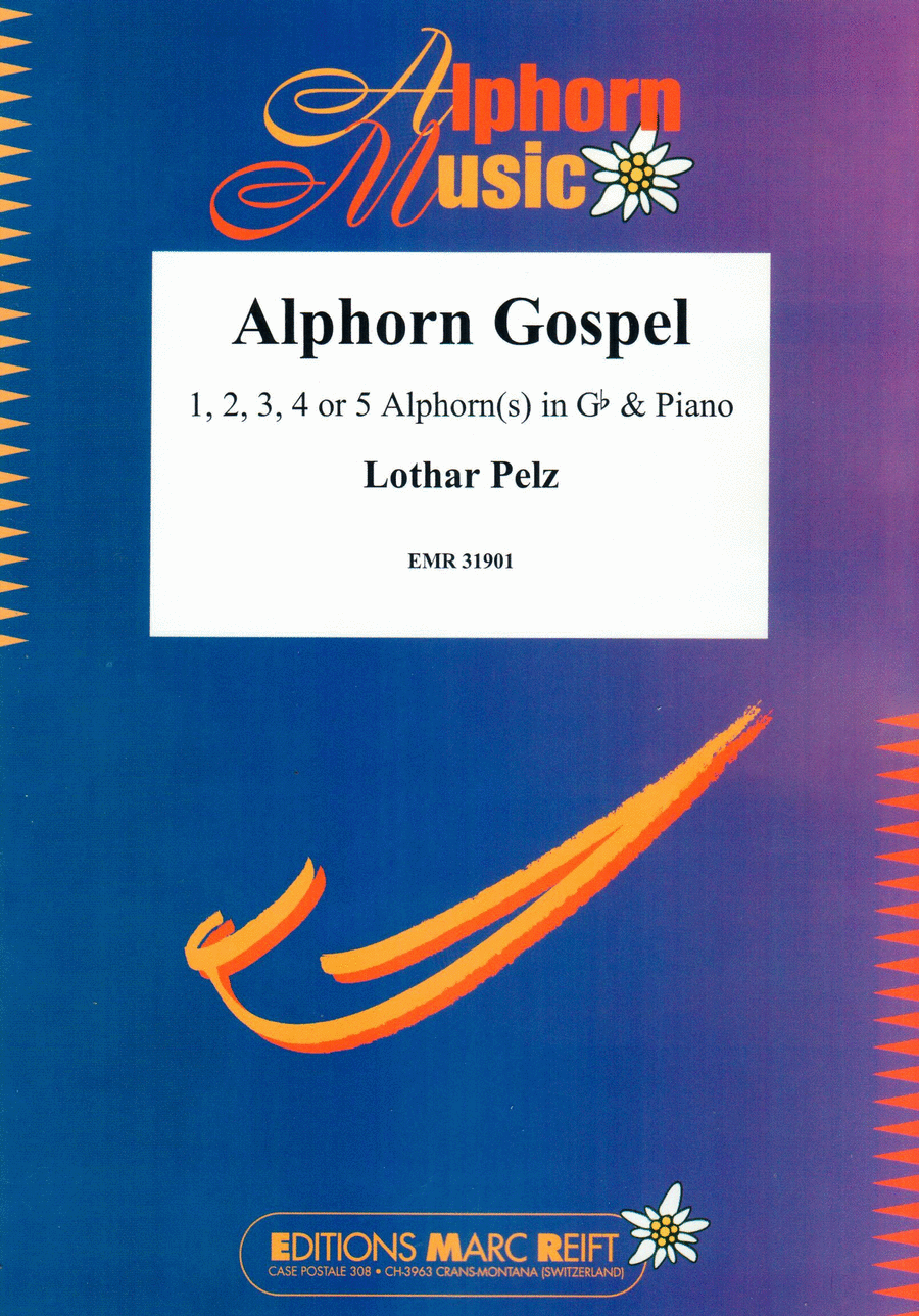 Alphorn Gospel Alphorn Gospel Piano Accompaniment scores gallery preview page 1