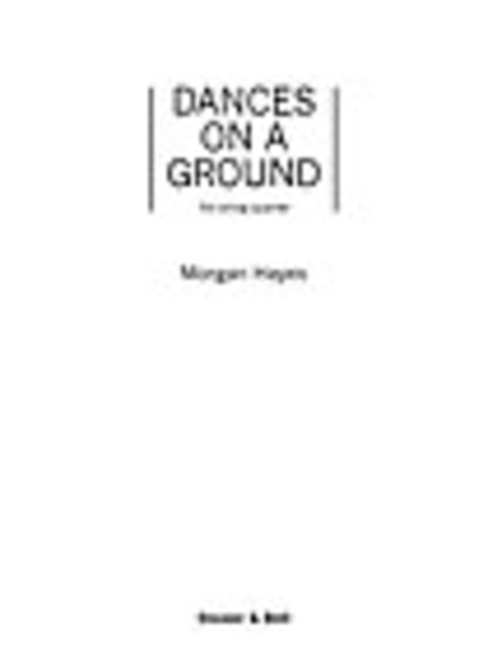 Dances on a Ground. Score & Parts