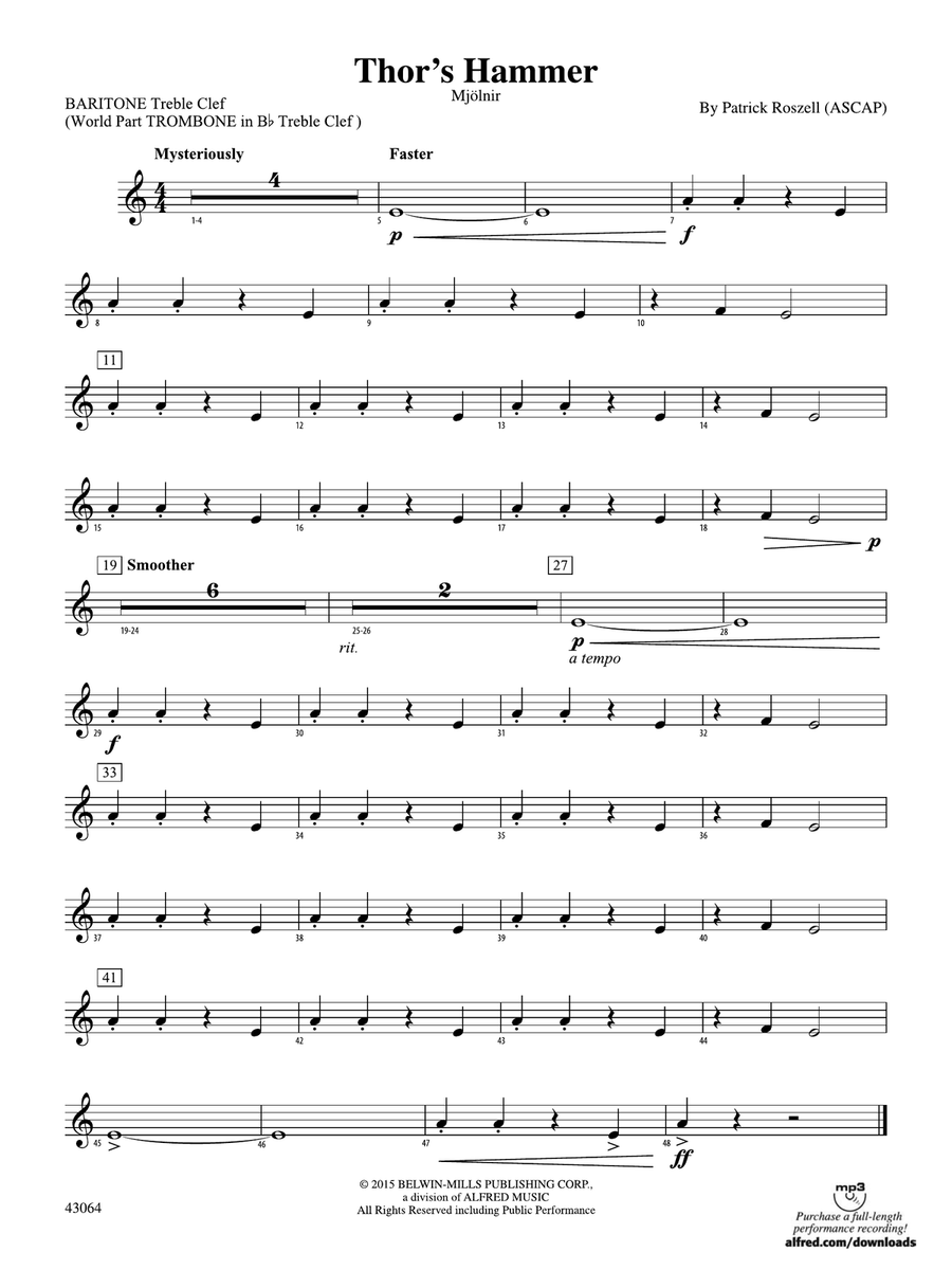 Thor's Hammer: Baritone T.C.