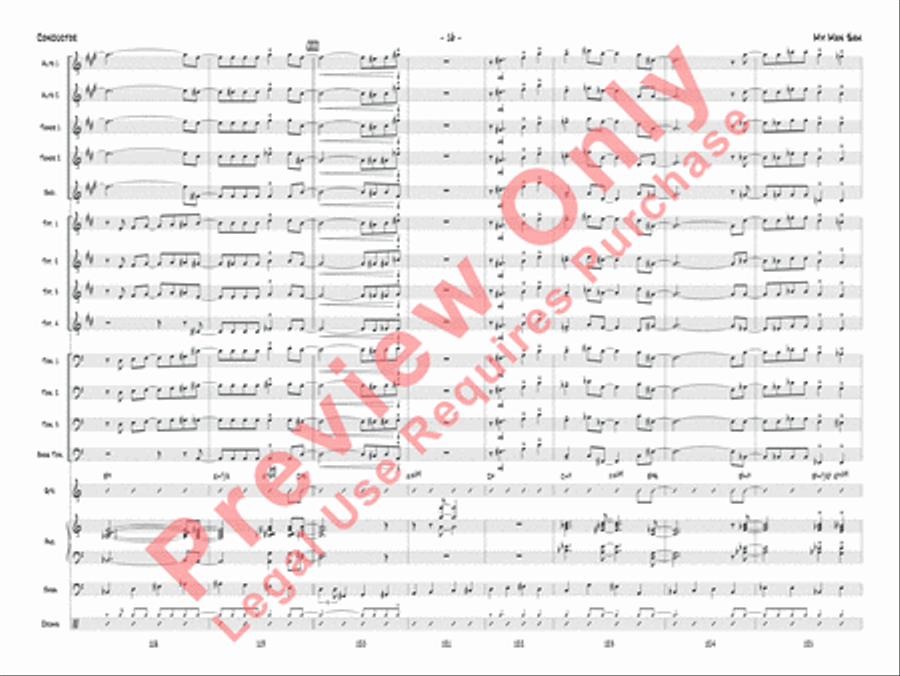 My Man Sam 3-Part scores gallery preview page 19