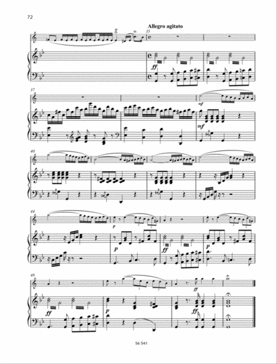 Fantasistykke B-Flat Clarinet scores gallery preview page 3