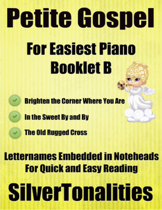 Book cover for Petite Gospel for Easiest Piano Booklet B