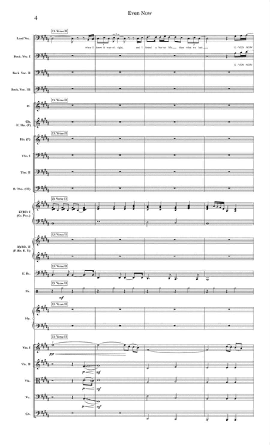 Even Now Chamber Orchestra scores gallery preview page 4