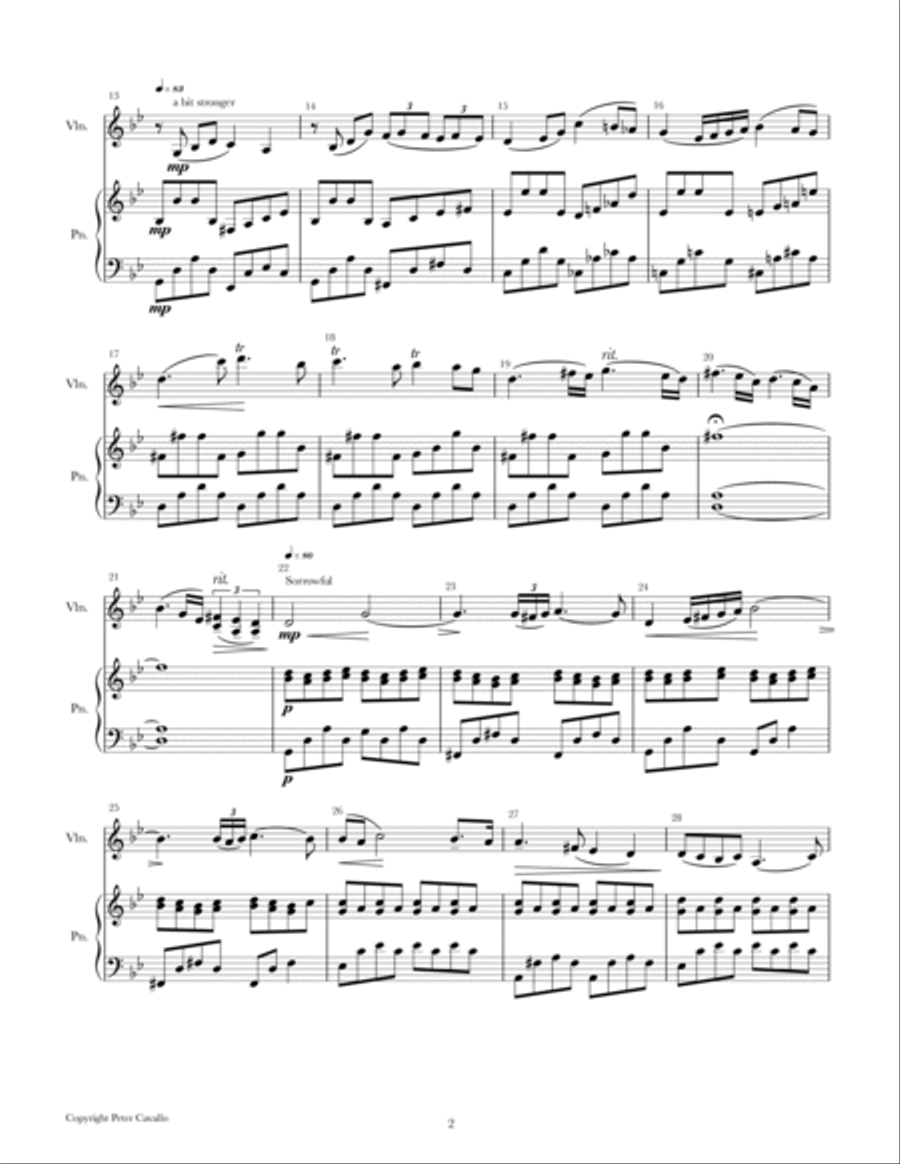 Valencia String Duet scores gallery preview page 2