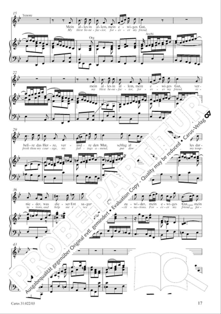 Jesus calling then the Twelve to him (Jesus nahm zu sich die Zwolfe) ATB scores gallery preview page 18