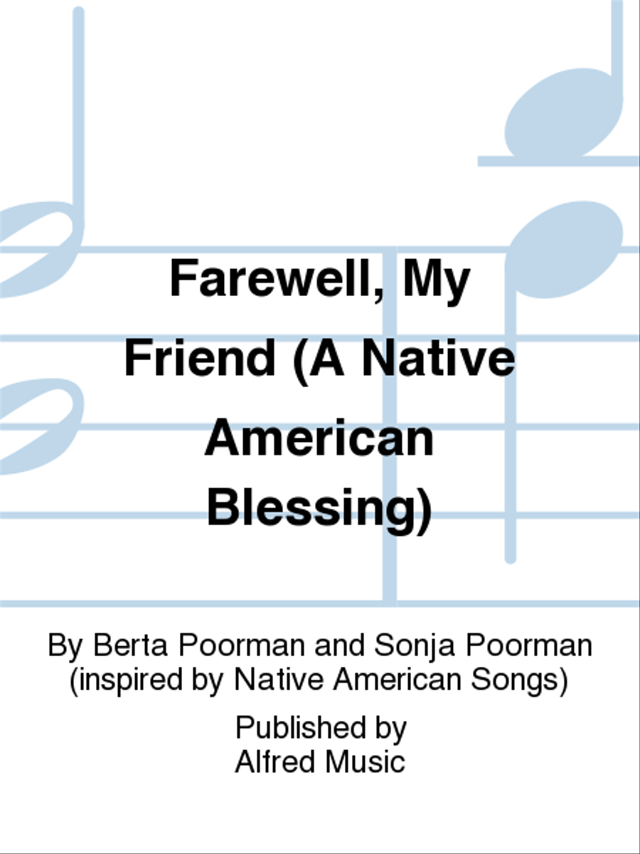 Farewell, My Friend Women's Choir scores gallery preview page 1