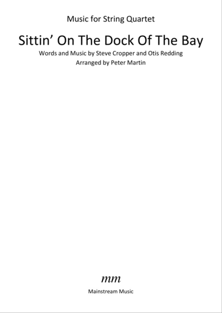 (Sittin' On) The Dock Of The Bay String Quartet scores gallery preview page 2