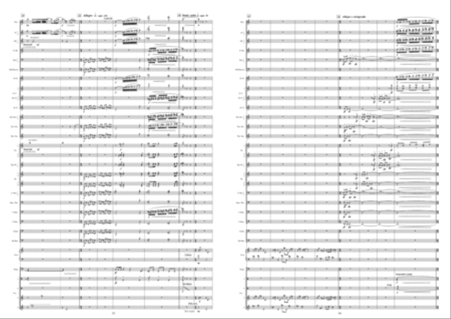 Symphony No. 2: States Of Mind, Opus 87 Concert Band scores gallery preview page 18