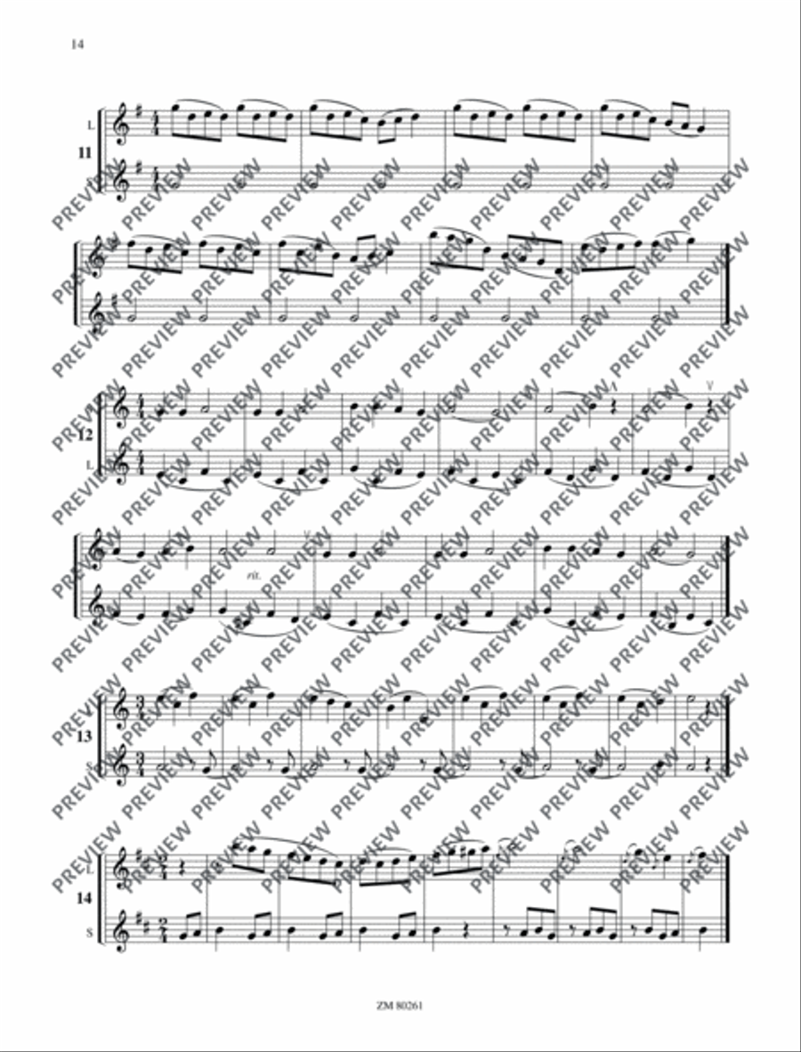 Oboe lernen Oboe scores gallery preview page 15