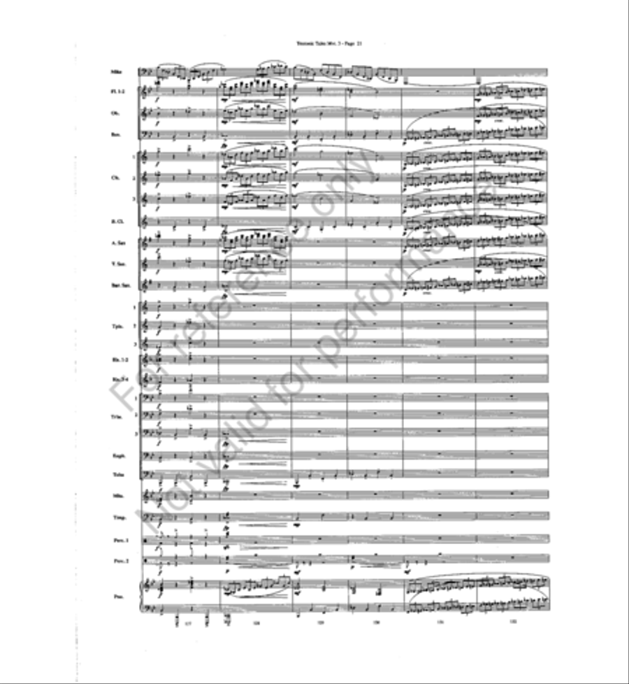 Thor's Hammer Concert Band scores gallery preview page 22