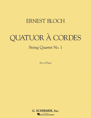 Book cover for Quatuor a Cordes (String Quartet)