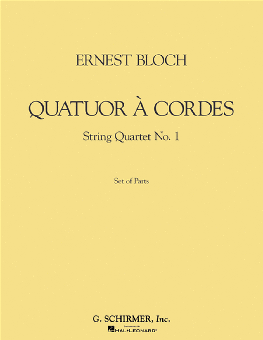 Book cover for Quatuor a Cordes (String Quartet)